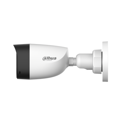 Cámara bala HDCVI de 5MP con luz dual inteligente y enfoque fijo